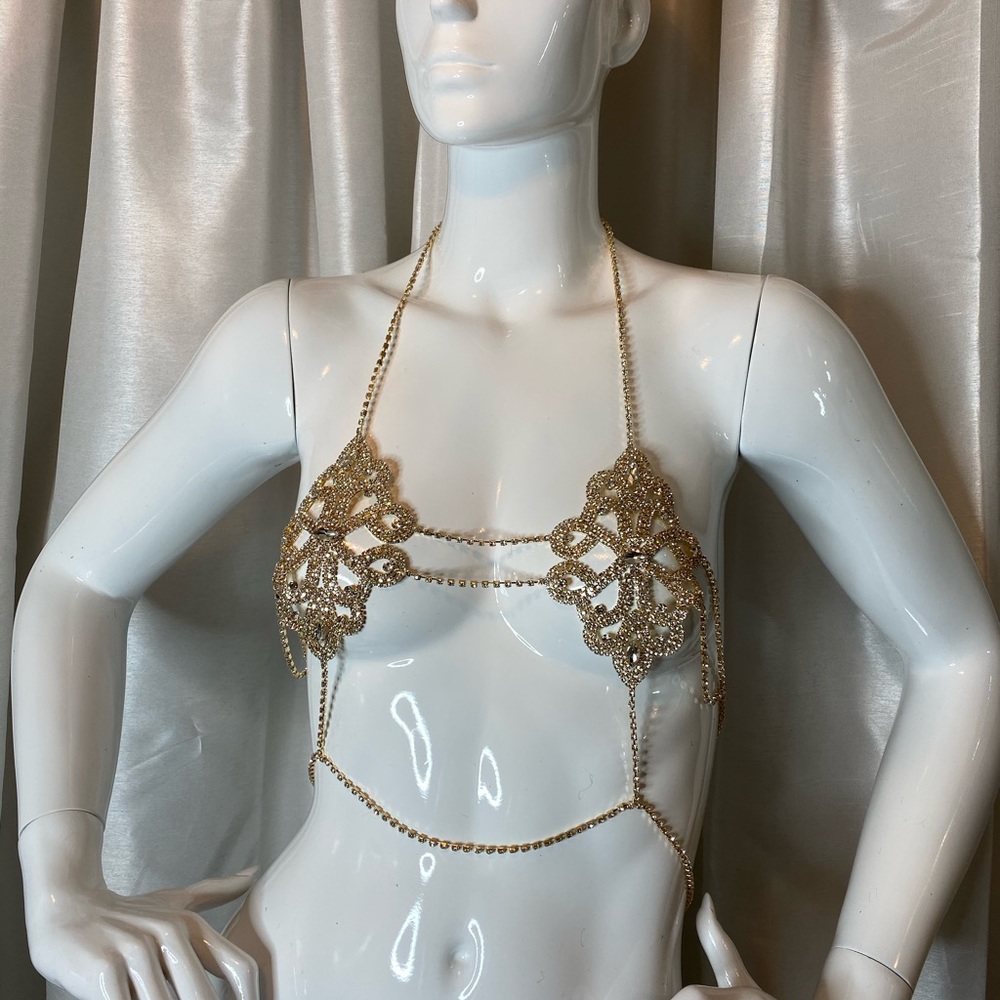 🆕RHINESTONE Chain Top - Picture 5 of 7